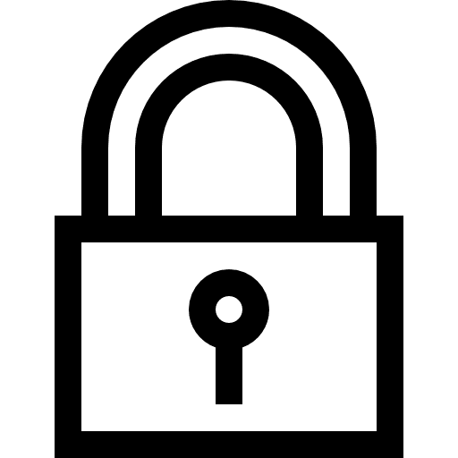 Padlock padlock tools and utensils secure icon