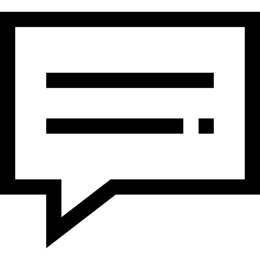 Chat communication topics chat icon