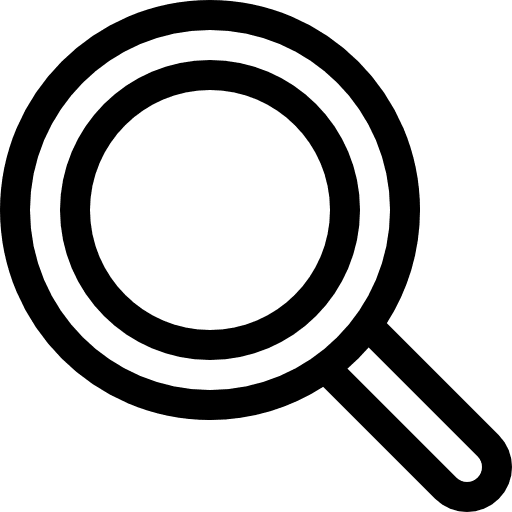 Search tools and utensils search magnifying glass icon