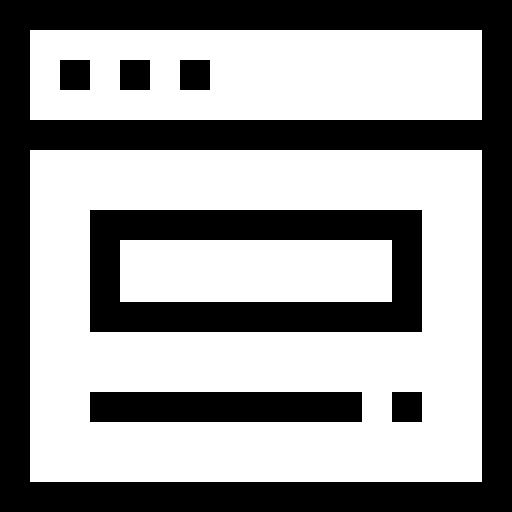 Browser computing interface browser icon