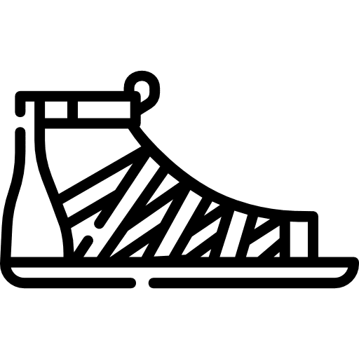 Sandals slipper shoes flip flop icon