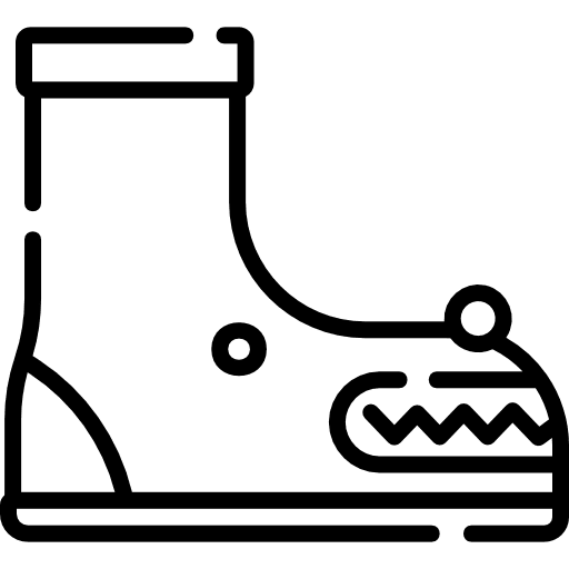 Boot clothes footwear climbing icon