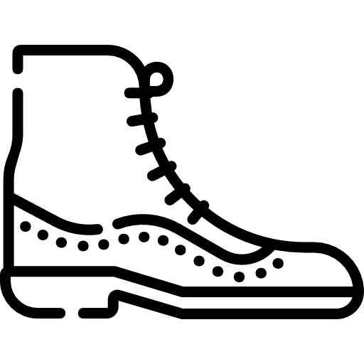 Boot fashion boot clothes icon