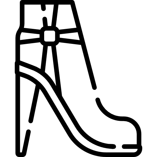 Boot fashion clothes boot icon