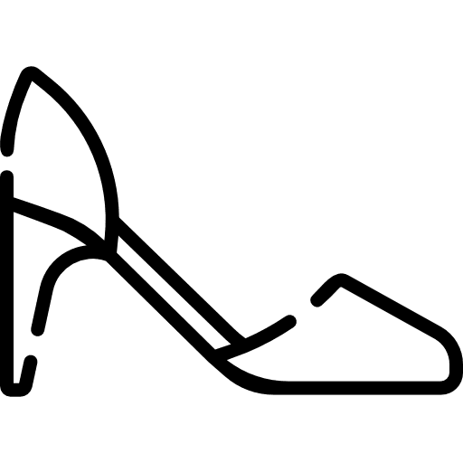 High heel shoes high heel elegant icon