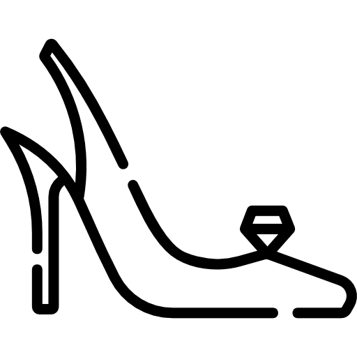 High heels footwear women female icon