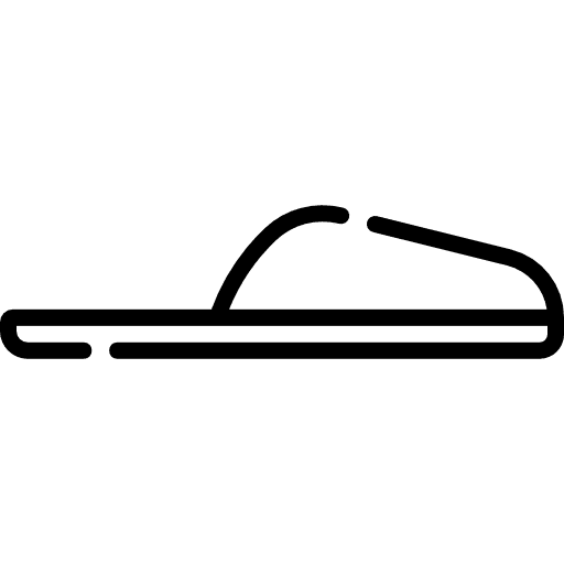 Slippers flip flops slippers footwear icon