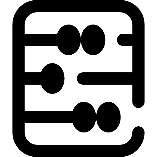 Arithmetic mathematical calculating calculate icon