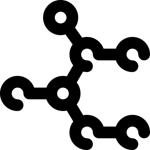 Molecule education cells molecule icon