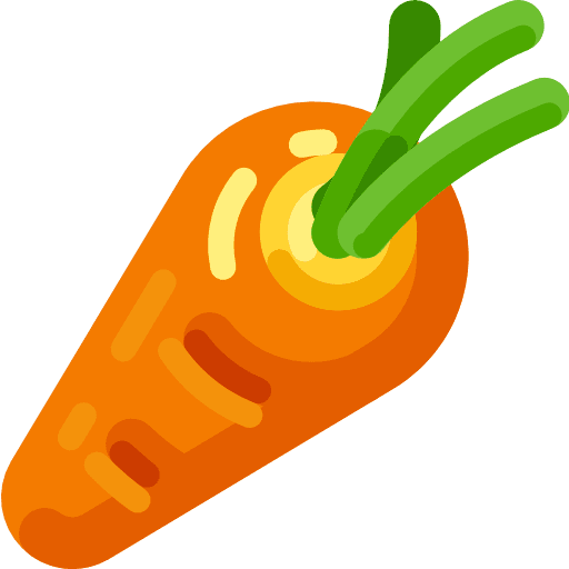 Carrot diet vegan carrot icon