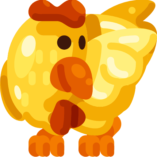 Chicken animal chicken farming icon