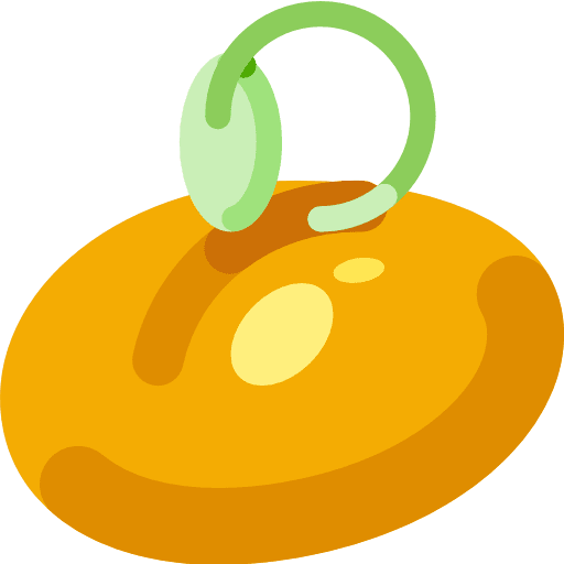 Seed leaf sprout bud icon