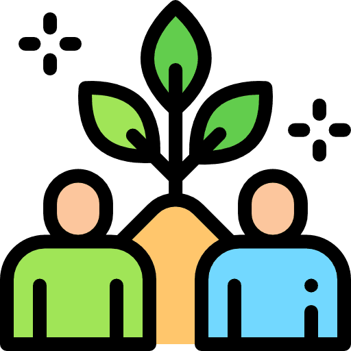 Development leaf user nature icon
