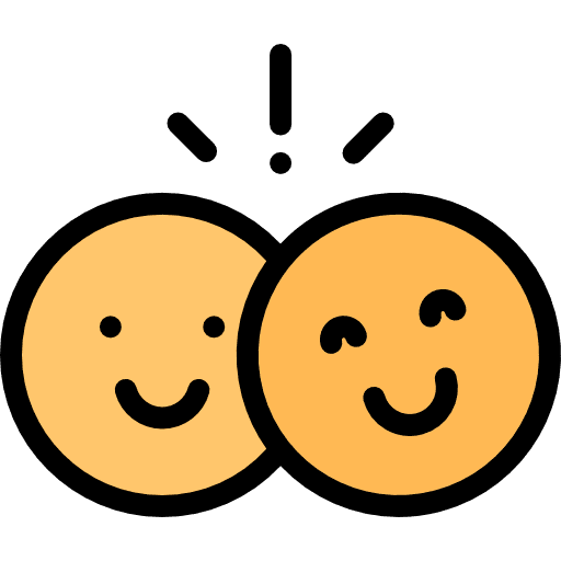 Smile face smiling people icon