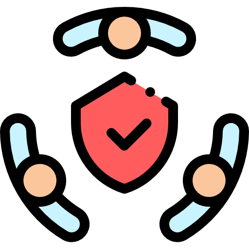 Protect safe networking protected icon