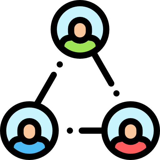 Relationship account teamwork ui icon