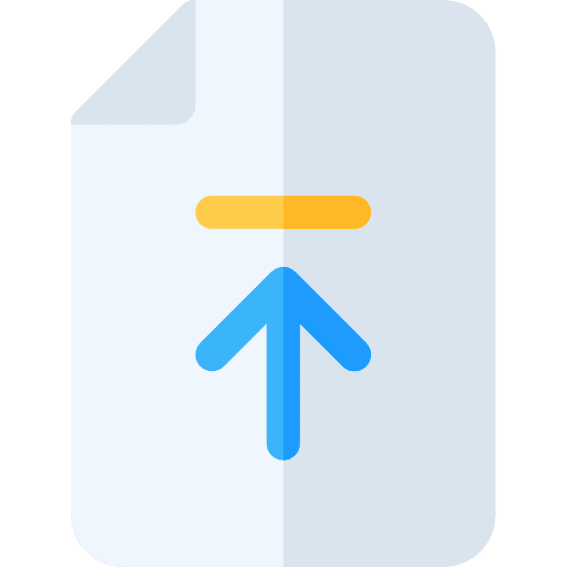 Document file archive document icon