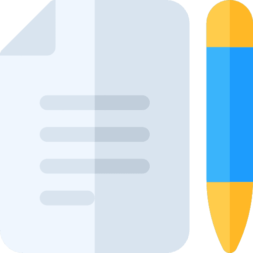 File archive admission document icon