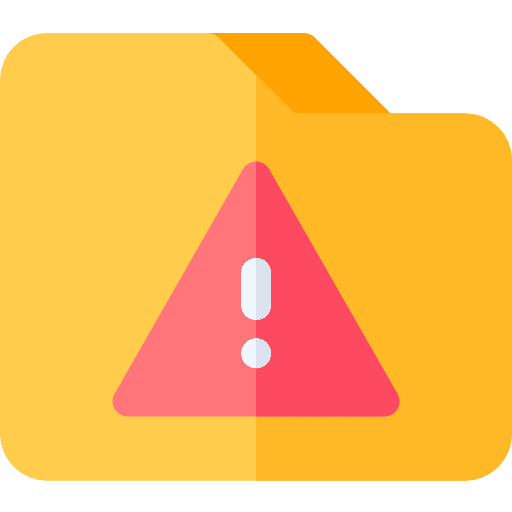 Folder file storage interface storage icon