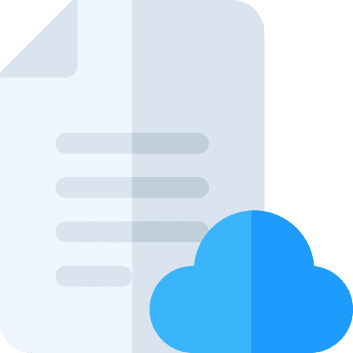 File archive interface file icon