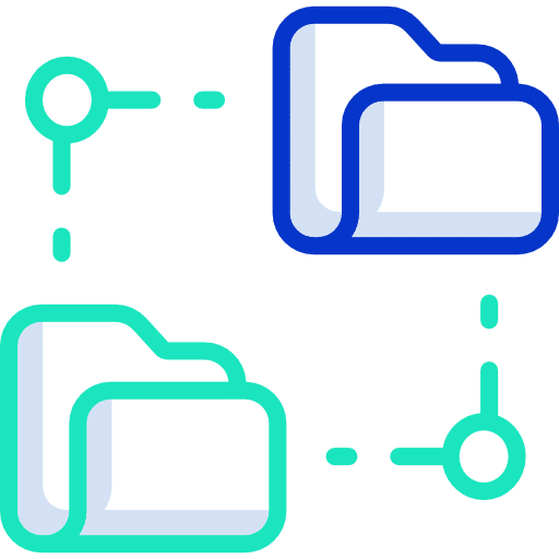 Folder interface document drive icon