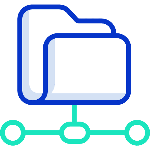 Folder file storage storage sftp icon