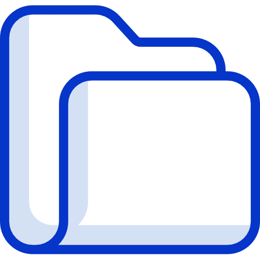 Folder folder files and folders office material icon