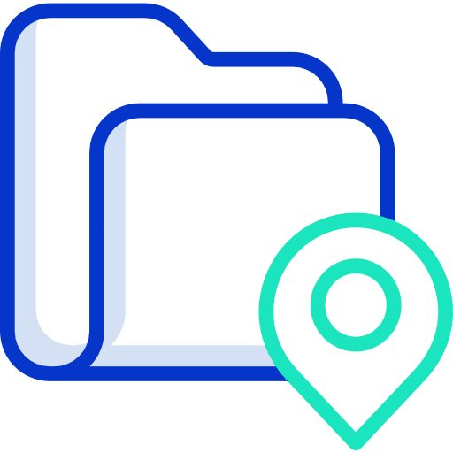 Folder file archive document icon