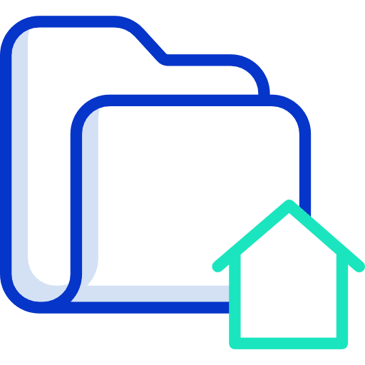 Folder data storage folders interface icon