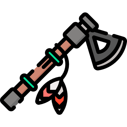 Axe construction western miscellaneous icon