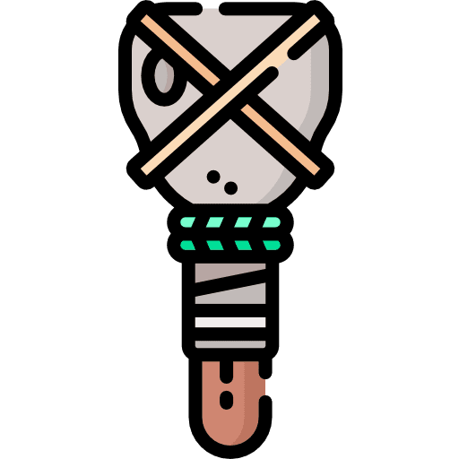 Hammer hammer weapons axe icon