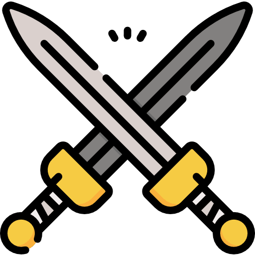 Swords weapons blade swords icon