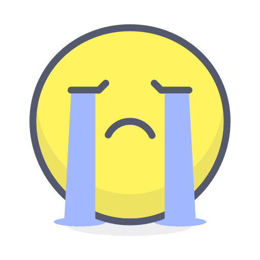 Cry feelings cry smileys icon