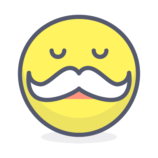 Sir moustache sir feelings icon