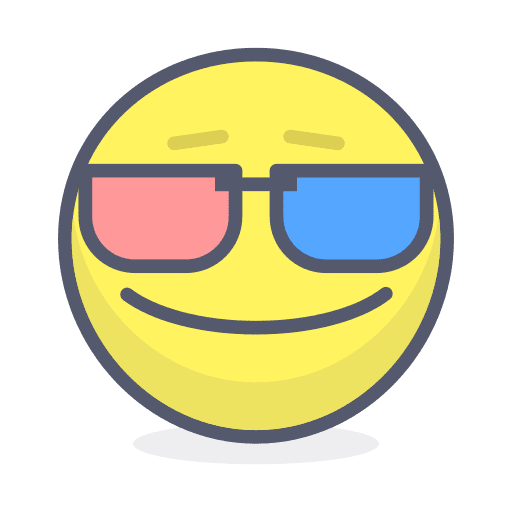 Nerd nerd emoticons smileys icon