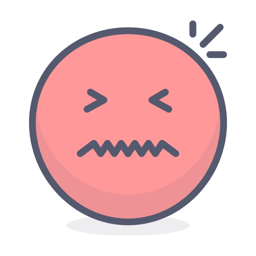Nervous feelings emoji emoticons icon