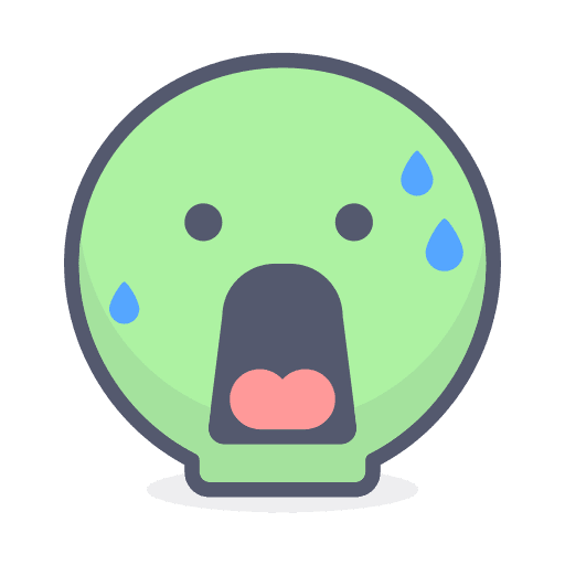 Shocked emoticons emoji feelings icon