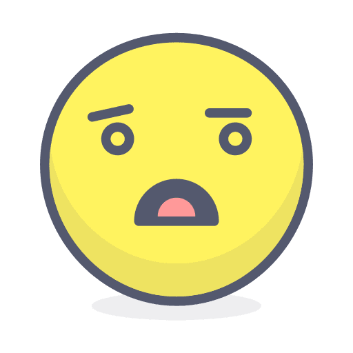 Confused emoticons smiley feelings icon