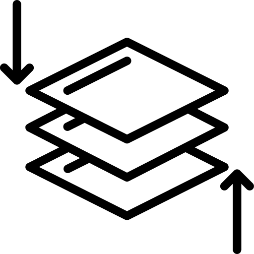 Layers illustration graphic design graphic tool icon