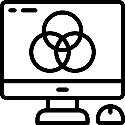 Rgb ui rgb computer icon