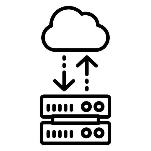 Server cloud computing server computing icon