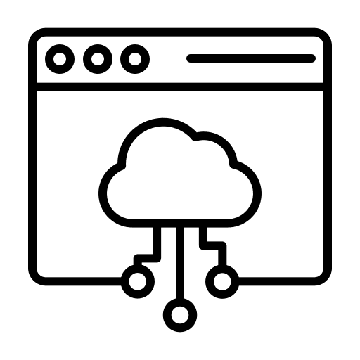 Web server web page web icon