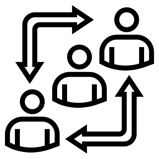 Choosing choosing work human resources icon