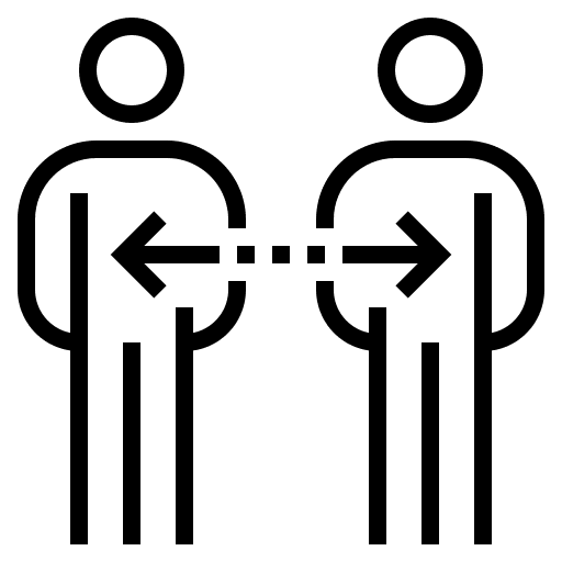 Connection humanpictos office network icon