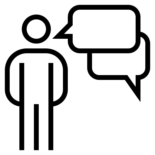 Communications conversation communications chat bubble icon