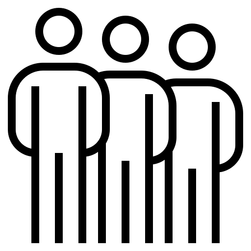 Team teamwork people members icon