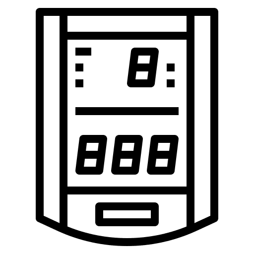 Cyclocomputer electronics tool bycicle icon