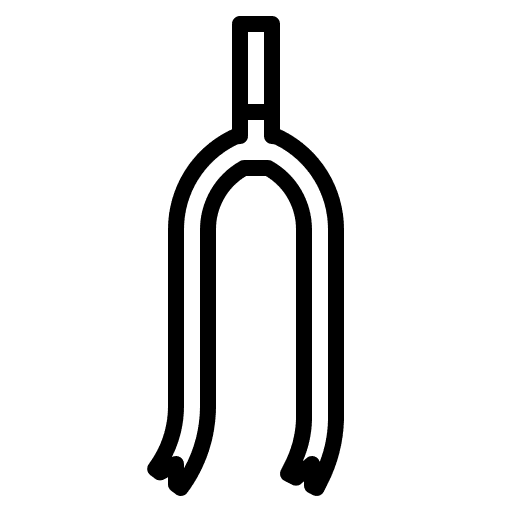 Fork transport fork parts icon