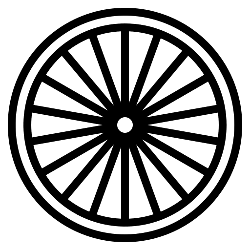Tire wheel bike bycicle icon