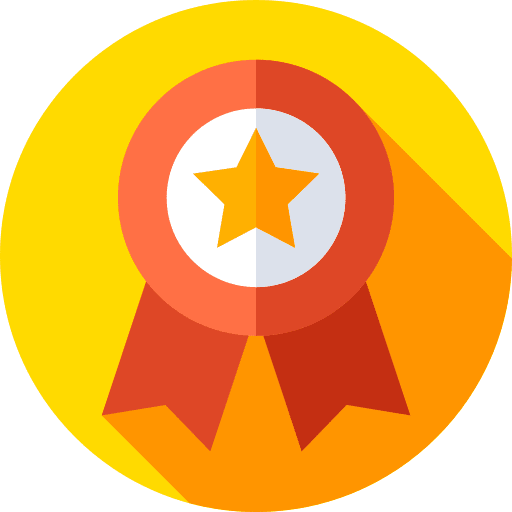 Star medal acknowledge badge icon